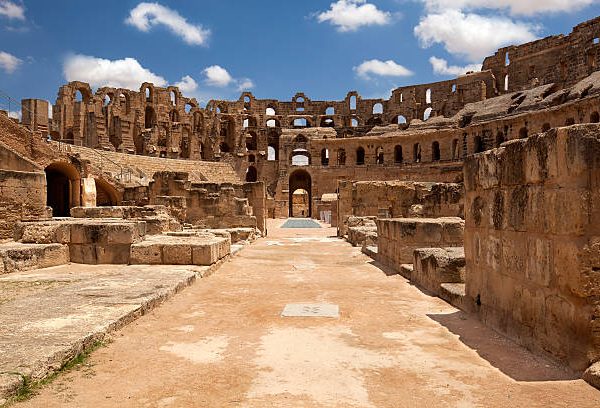 El Djem is a town in Mahdia Governorate, Tunisia.